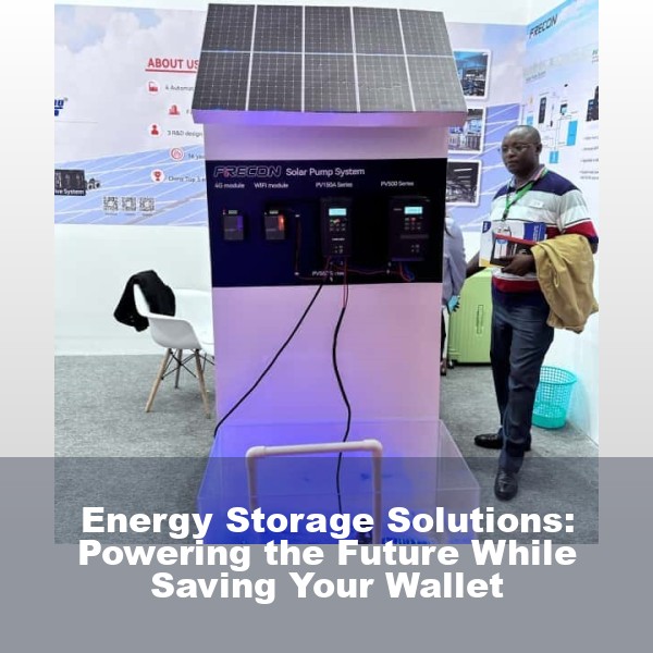 Energy Storage Solutions: Powering the Future While Saving Your Wallet